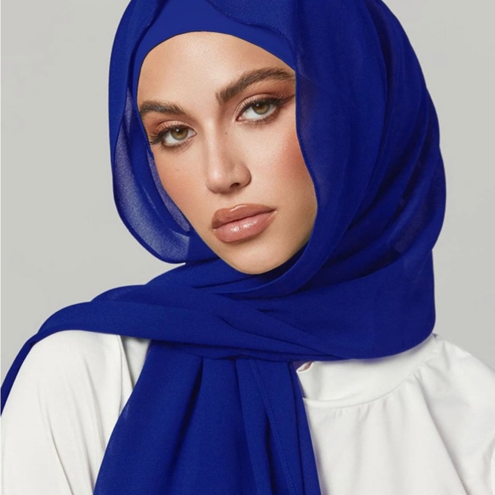Dynamic Duo Hijab bundle Hijab with undercap Chiffon scarf with matching cap